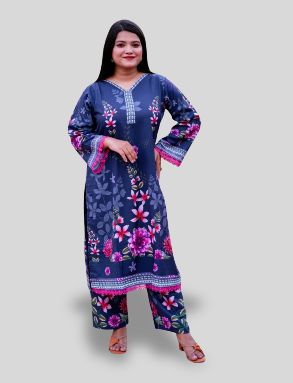 Co-Ords deshi (Purple)